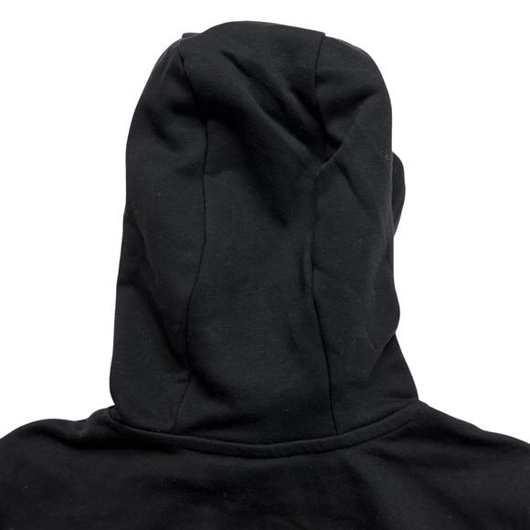 Nike Sportswear Essential Womens Fleece Hoodie Black DQ5775-010 Small NWT - Picture 6 of 9